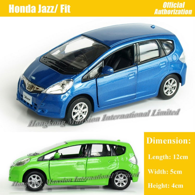 1:36 Honda Jazz / Fit Pull Back Toys - Green / Blue ..